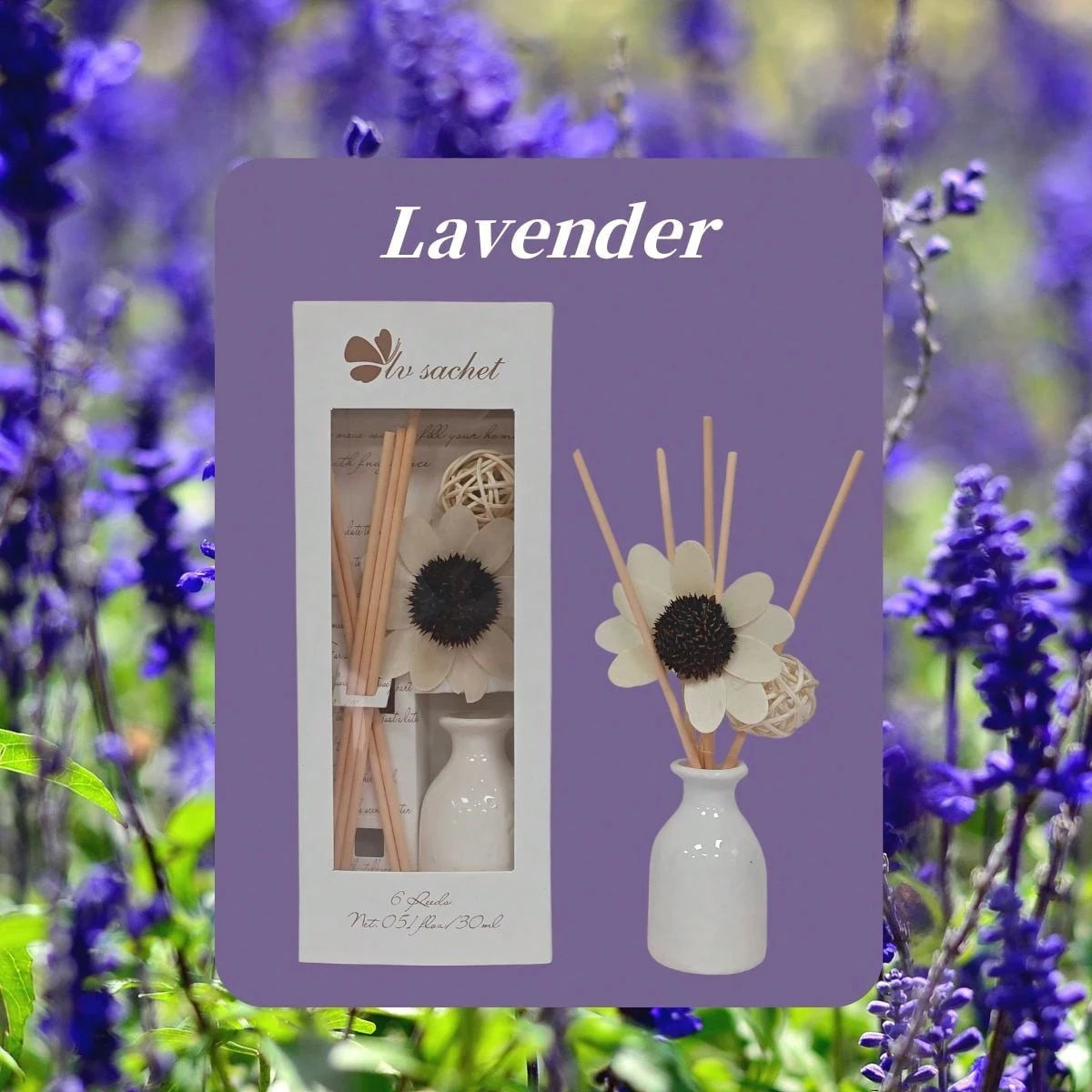Flameless Reed Diffuser — Long-Lasting Home Fragrance