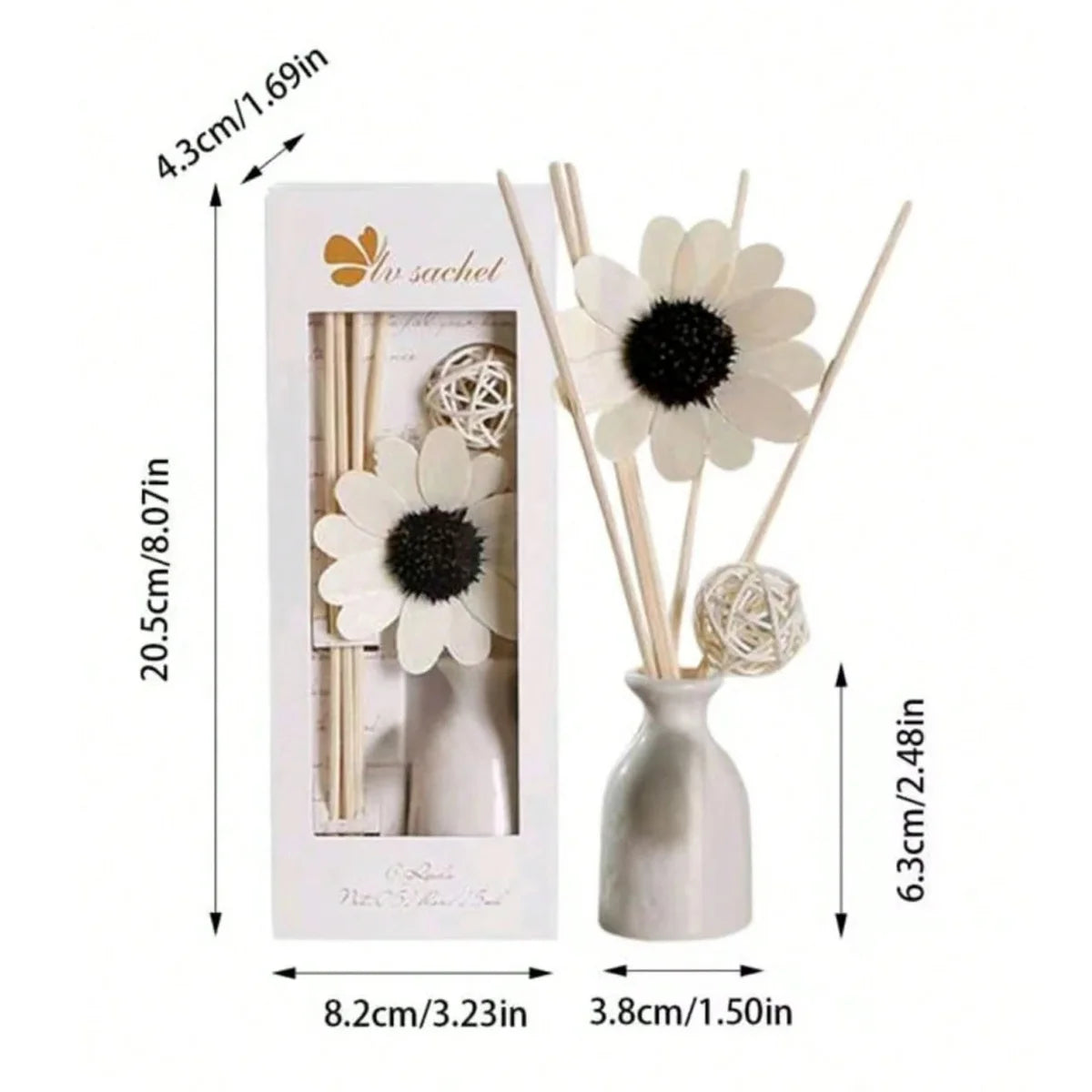 Flameless Reed Diffuser — Long-Lasting Home Fragrance