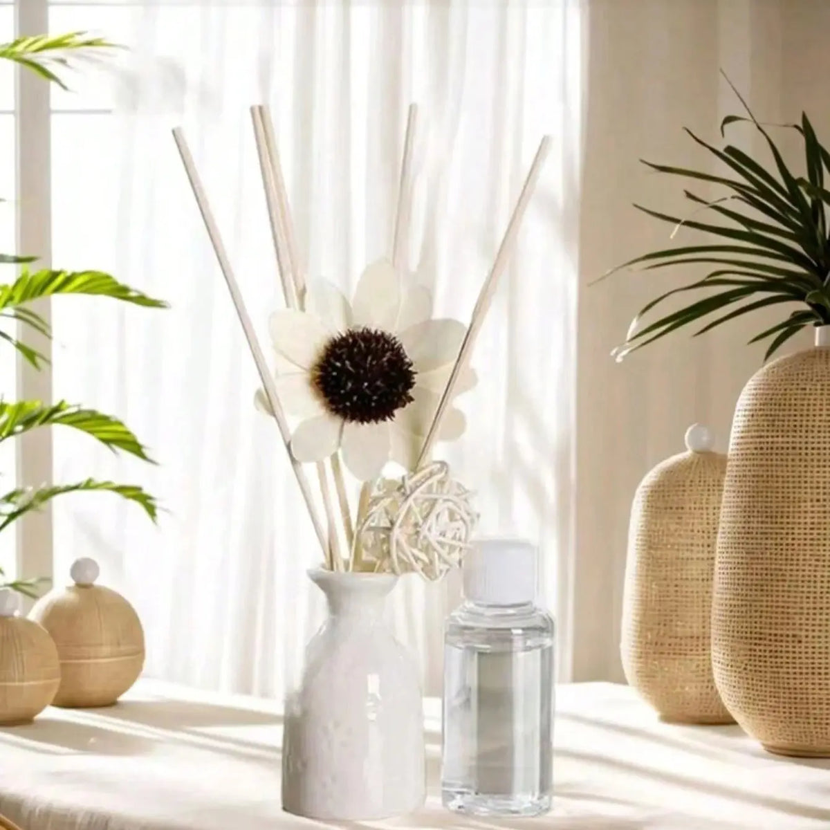 Flameless Reed Diffuser — Long-Lasting Home Fragrance