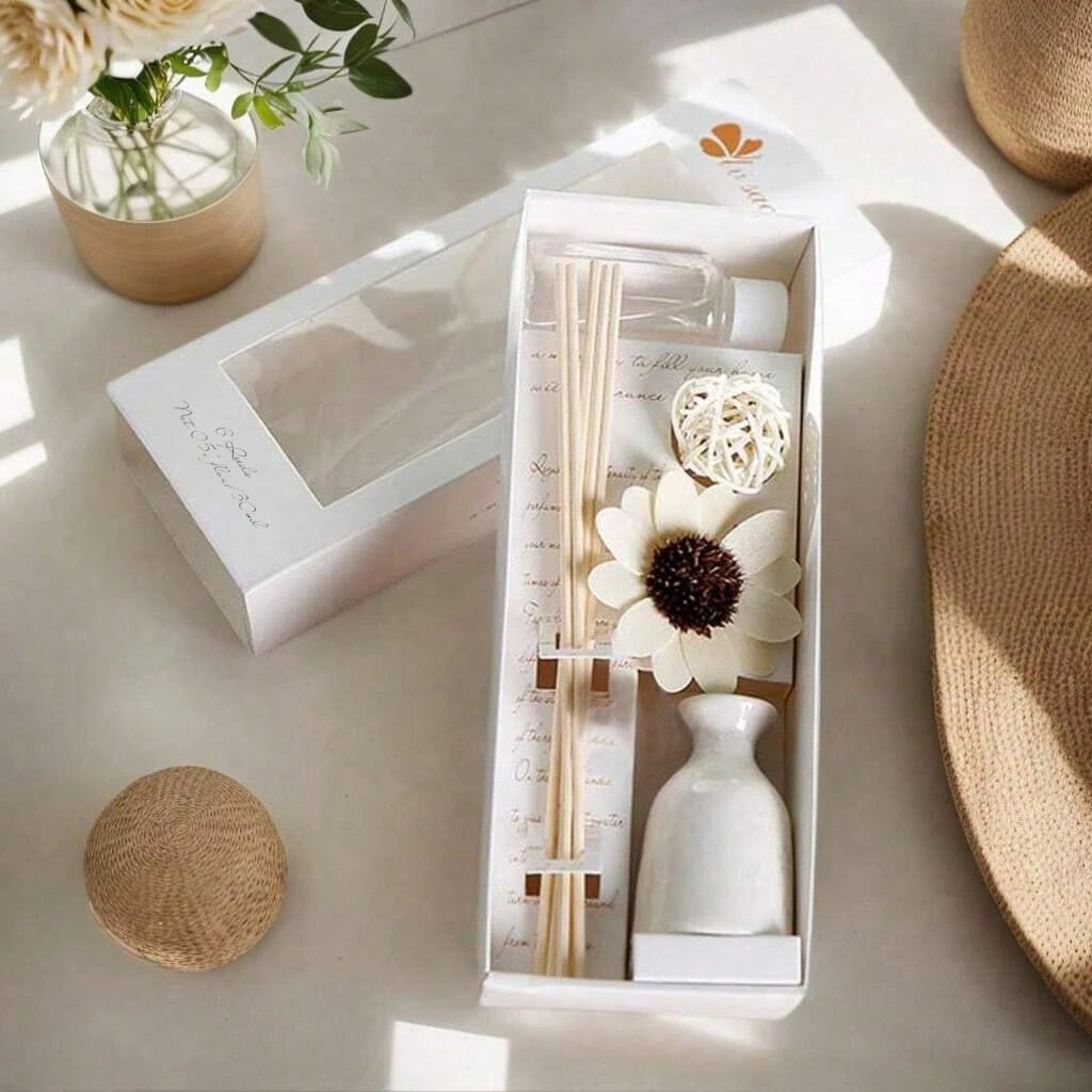 Flameless Reed Diffuser — Long-Lasting Home Fragrance