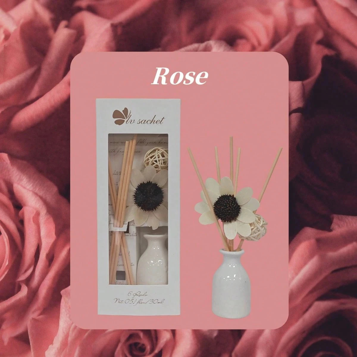 Flameless Reed Diffuser — Long-Lasting Home Fragrance