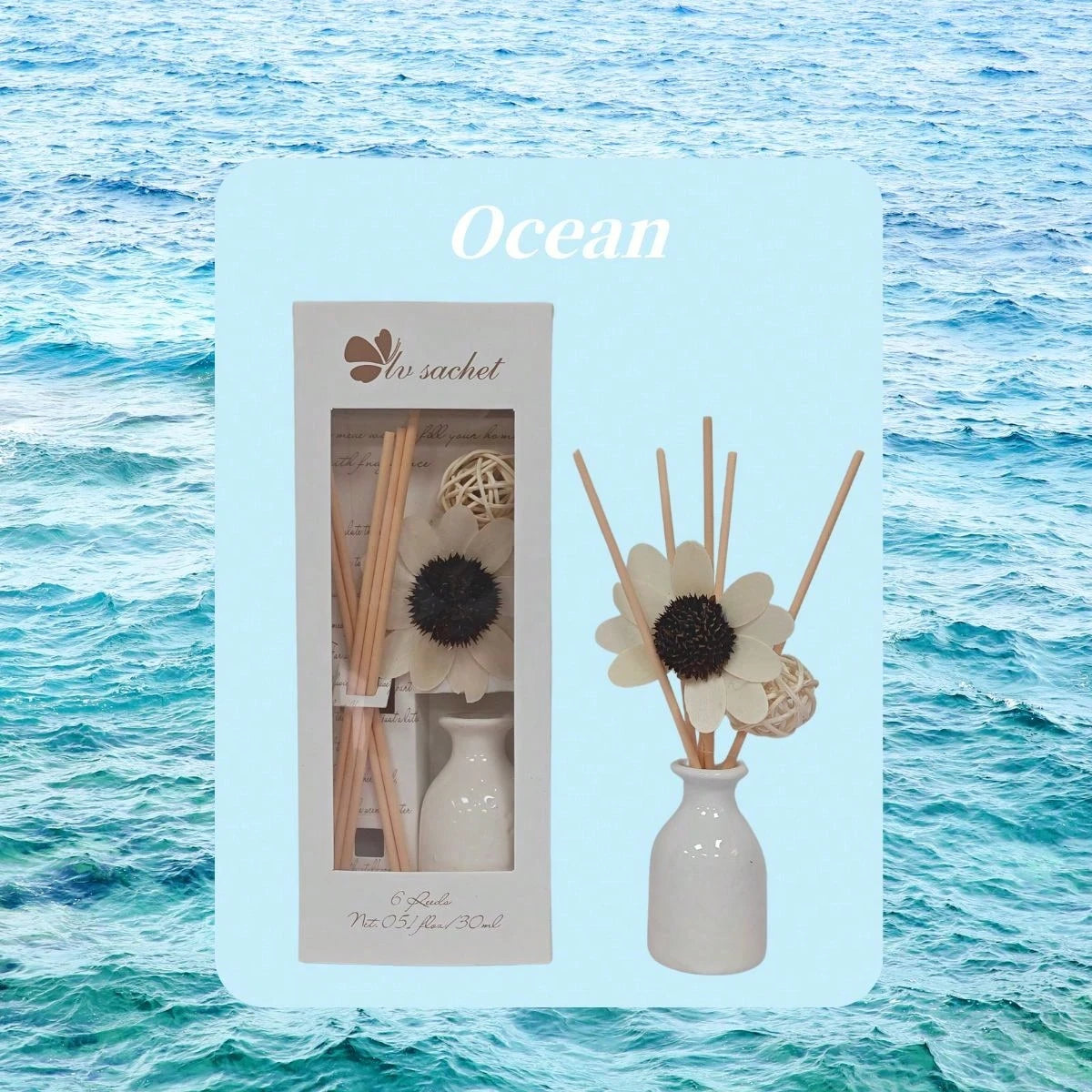 Flameless Reed Diffuser — Long-Lasting Home Fragrance